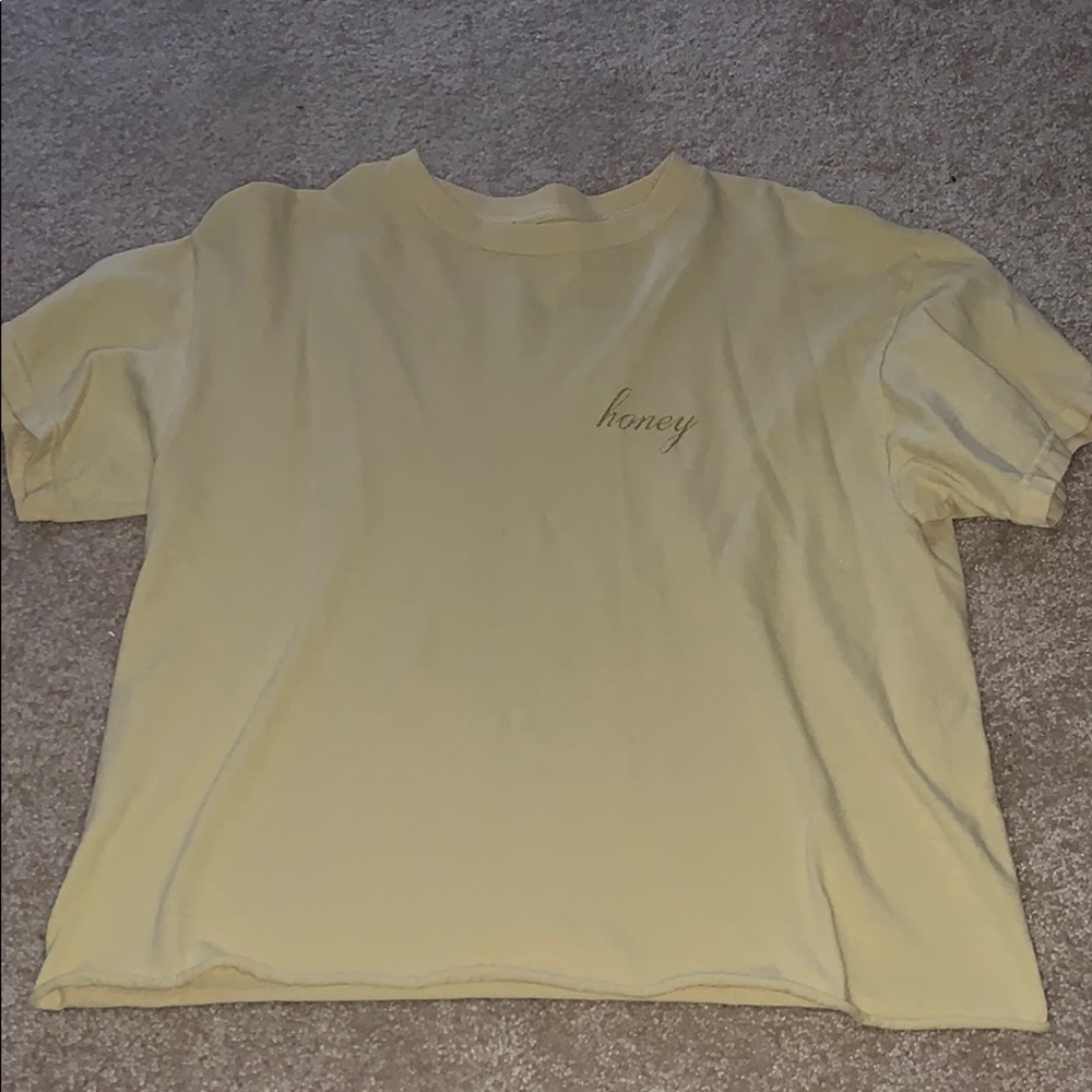 brandy melville honey shirt